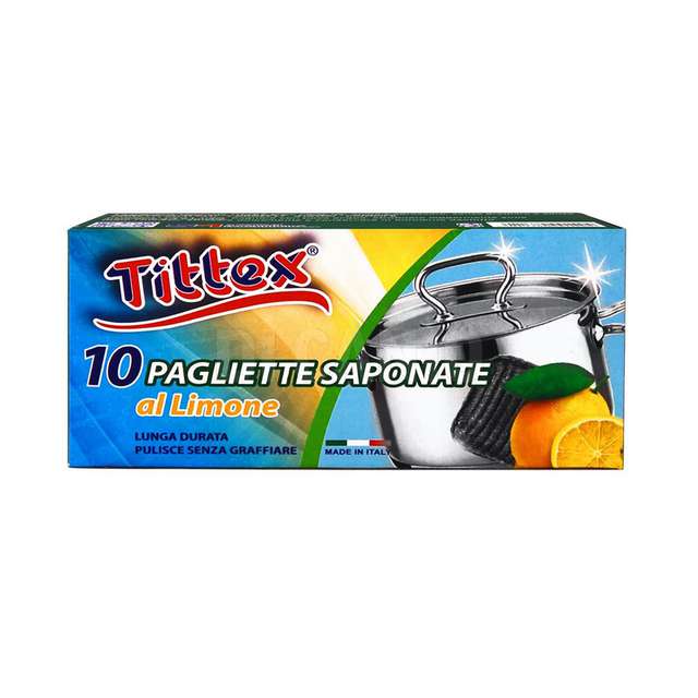 Pagliette saponate limone set 10 pz tittex - Principale