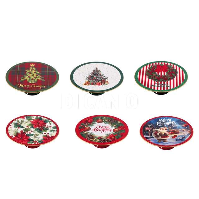 Alzata plastica a6d natale diam29xh10 - Principale