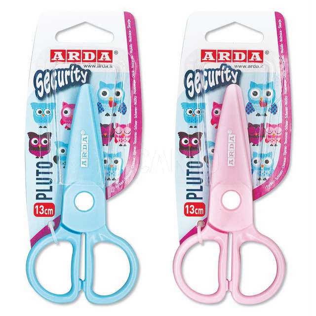 Forbici pluto cm.13 lame plastica arda - Principale