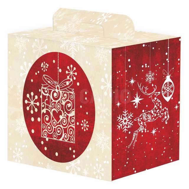 Scatola panettone cm.43x26x35 little joy - Principale