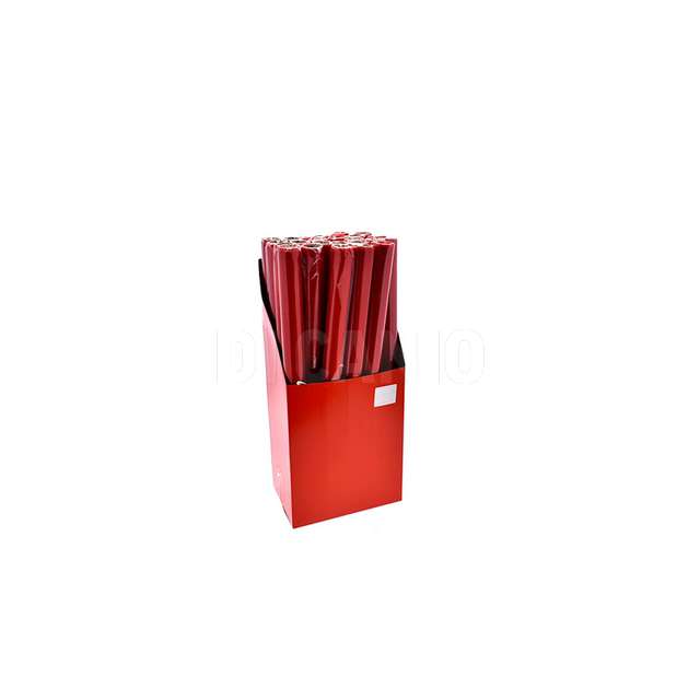 Rotolo organza 48cmx1 5m rosso - Principale