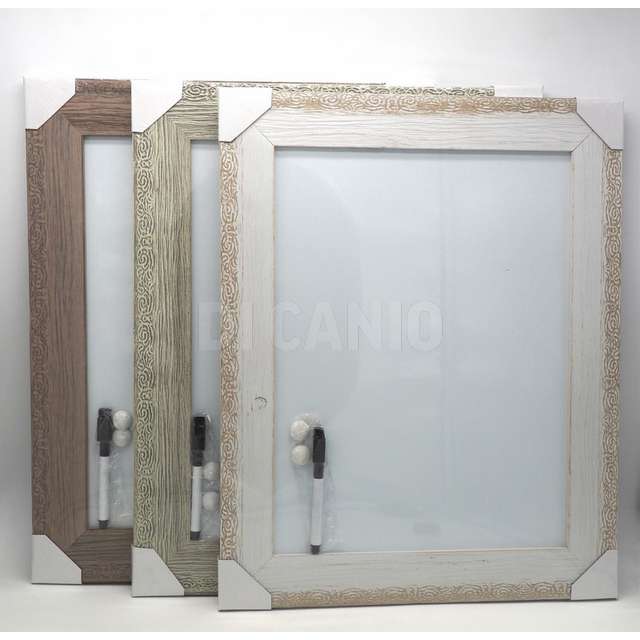 Lavagna magnetica rettang. 39.5x50x1.5 c_pennarello creare. - Principale