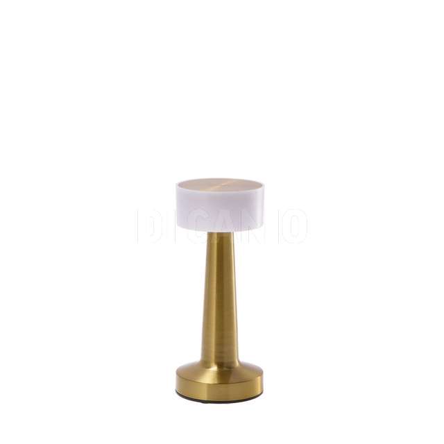 Lampada touch ricaricabile qirat oro cm.9x21 - Principale