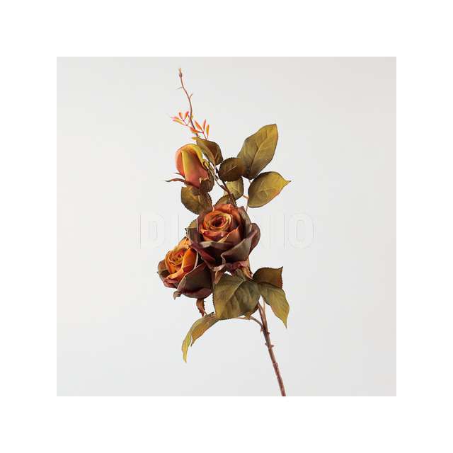 Ramo rose cm 90 colore dk. green - Principale