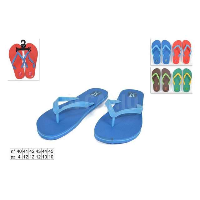 Infradito uomo colorato n, 40-45 - Principale