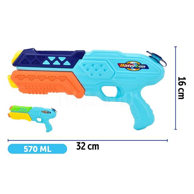 Pistola spara acqua 570ml 2 ass - Principale