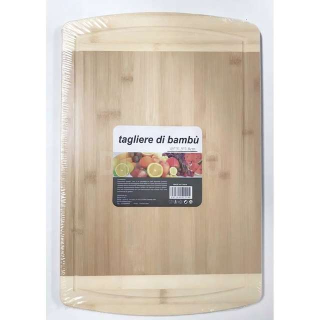 Tagliere in bambu cm,45x32x1,8 - Principale