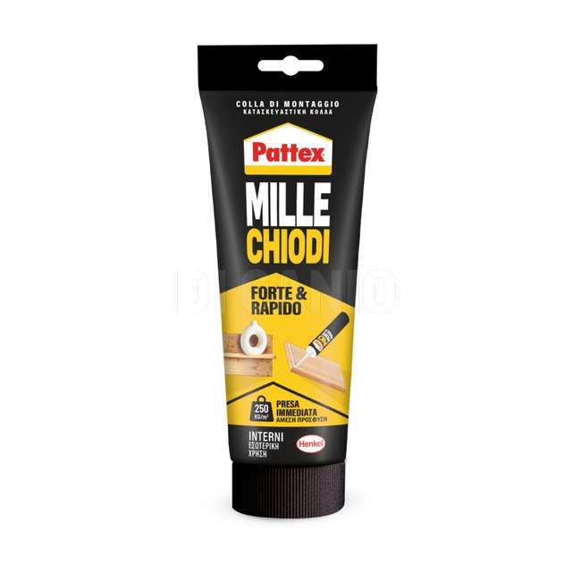 Colla di montaggio mille chiodi forte e rapido 100 gr. pattex - Principale