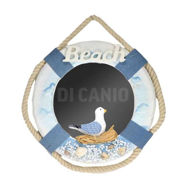 Specchio mare salvagente con gabbiano cm25x3h25 vac.1858530000 - Principale