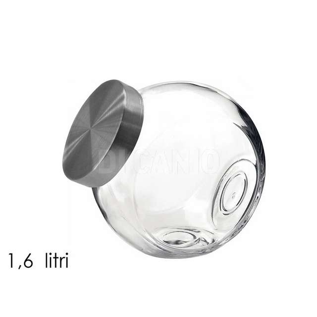 Barattolo con coperchio vetro lt.1.6 - Principale