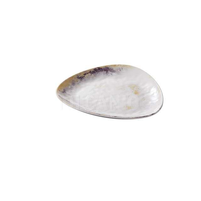 Piatto triangolare in melamina cm.26.5x2.5 galassia leone - Principale