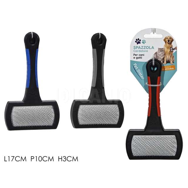 Spazzola per cani 3 assortiti - Principale
