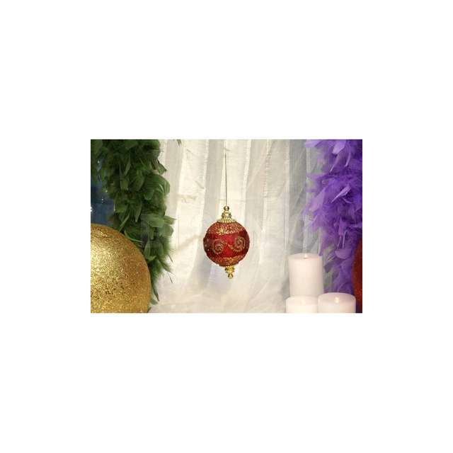 Sfera rosso cm.6 (72) partenope - Principale