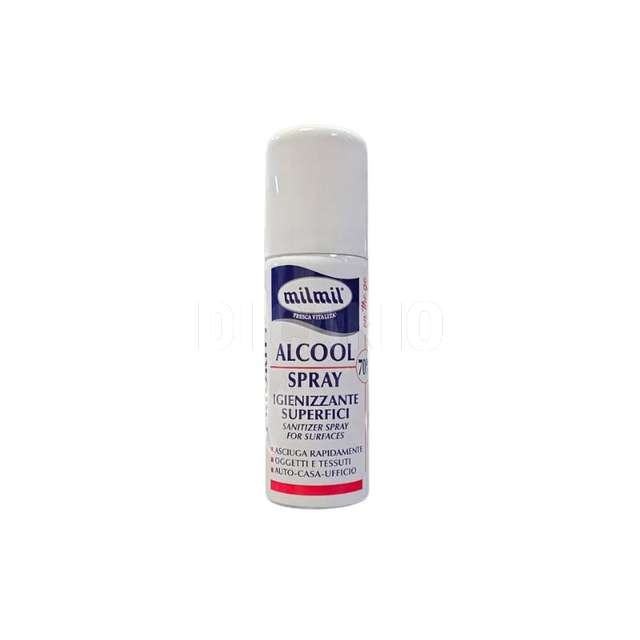 Milmil alcol 70% spary 50 ml igienizzante - Principale