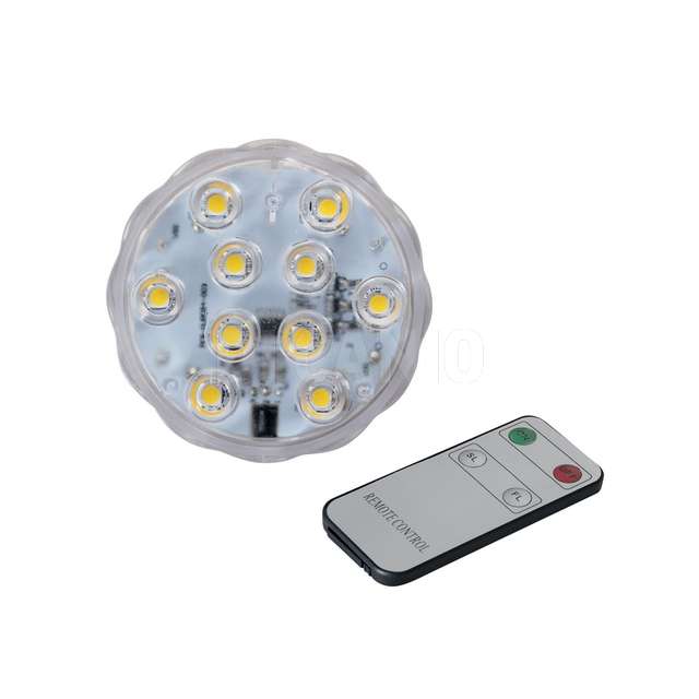 Placca 10 leds luce calda - Principale