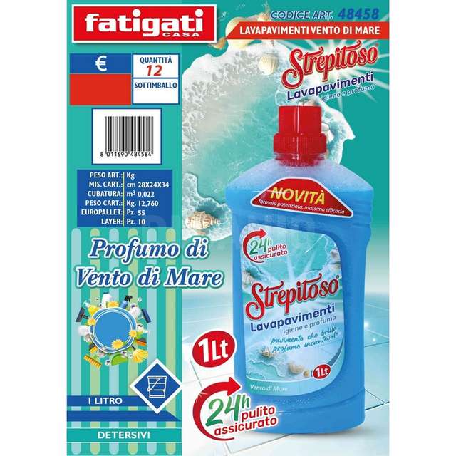 Lavapavimenti strepitoso vento di mare - Principale