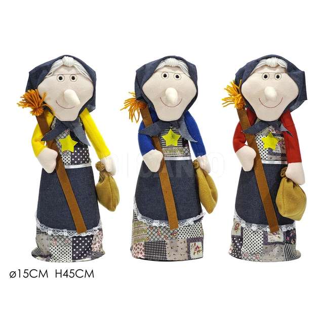 Befana h45cm 3ass - Principale