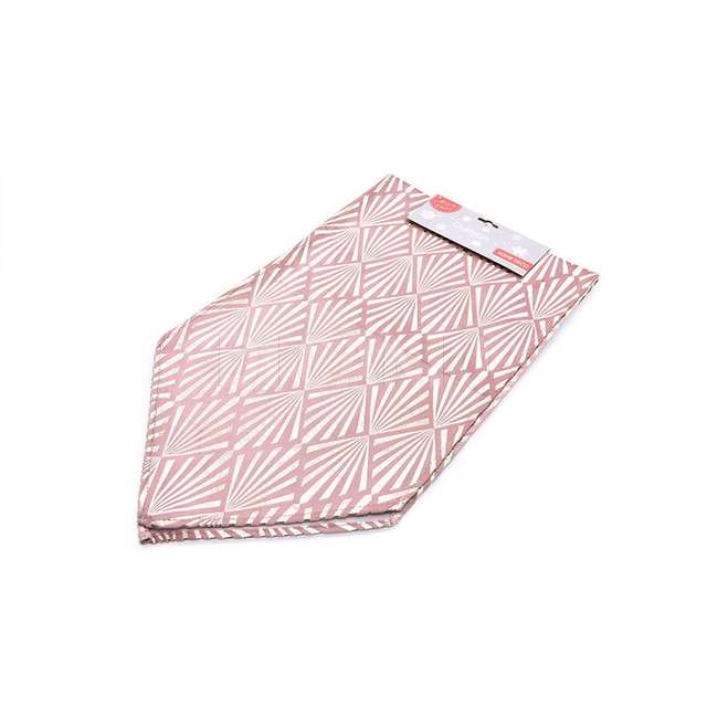 Runner 32x150cm decorata 90171 rosa e champagne - Principale