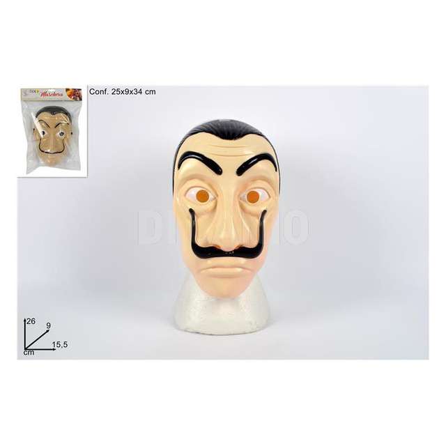 Maschera peronaggio plastica - Principale