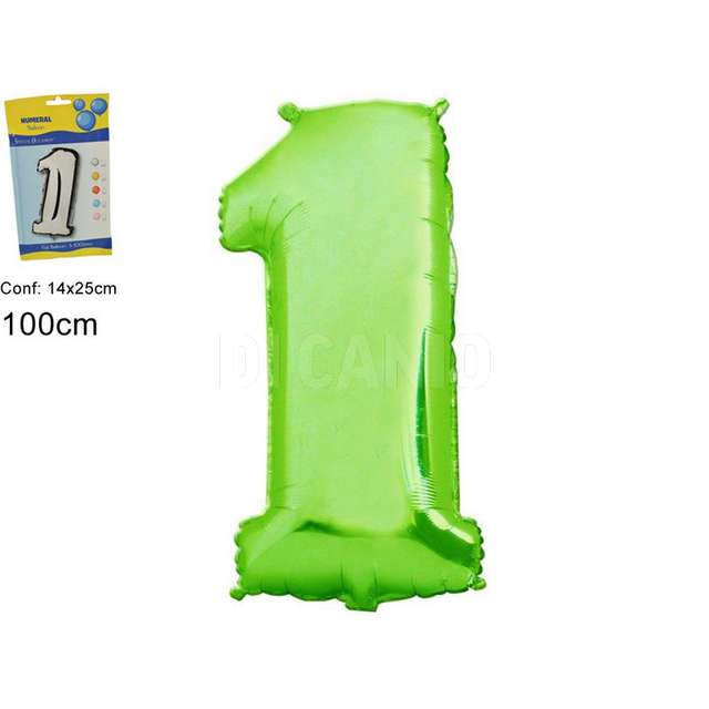 Pallone elio numero 1 verde due esse - Principale