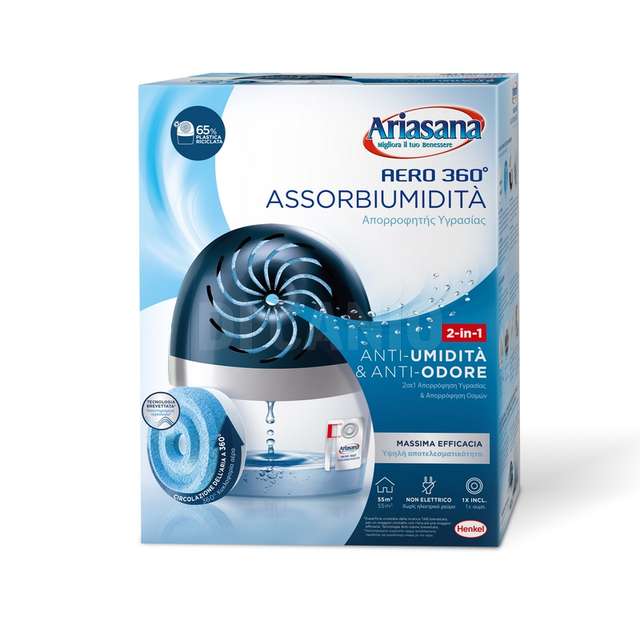 Areo 360 450gr 20 m henkel blu - Principale