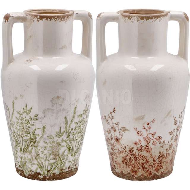 Vaso ceramica salas dm.20x33.5 2 colori - Principale