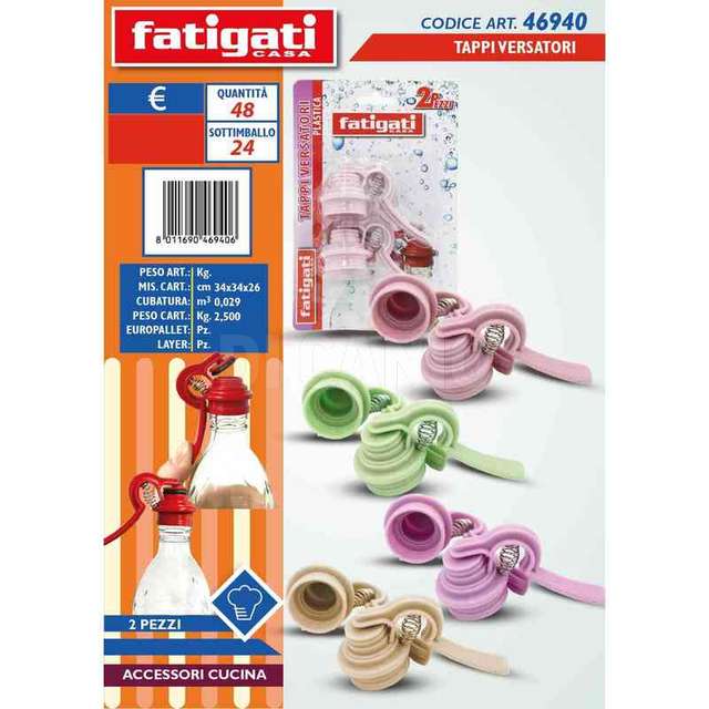 Tappi versatori 2 pz - Principale