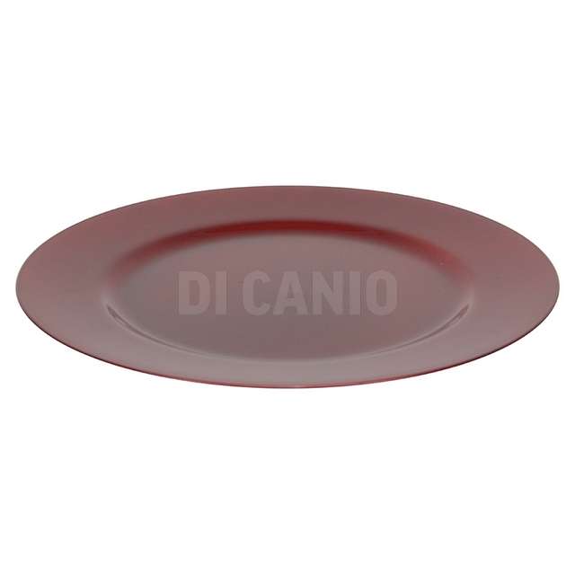 Sottopiatto d.33 cm. rosso - Principale