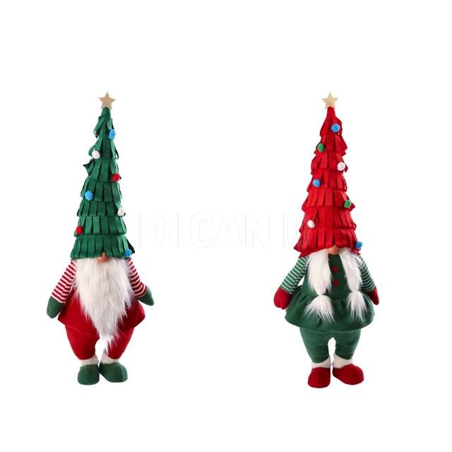 Decorazione natale folletto ass. cm41x25xh110 - Principale