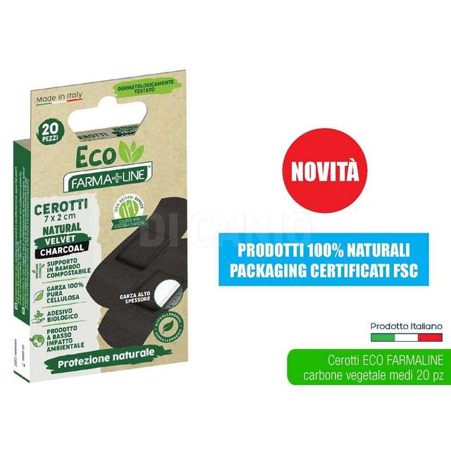 Farmaline cerotti bamboo medi 20 p - Principale