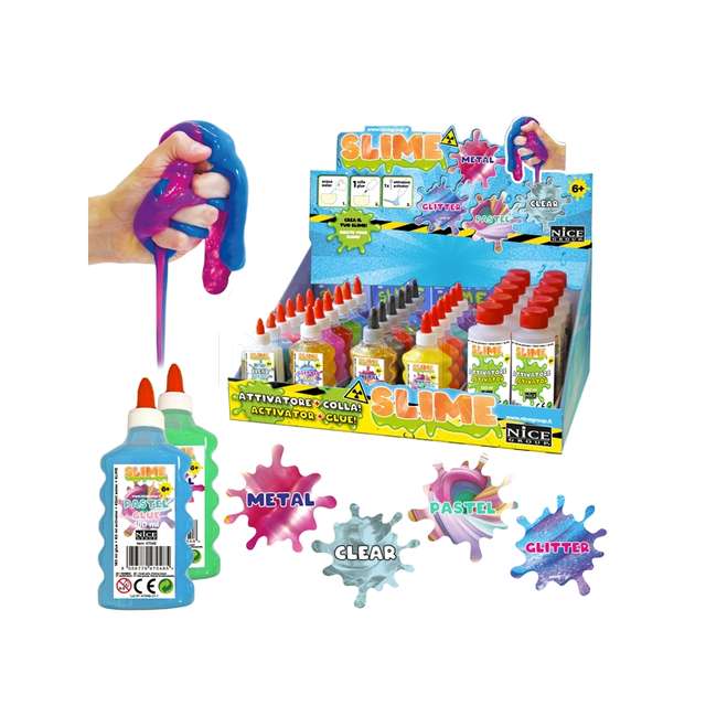 Colla pastello colorata 180 ml nice - Principale