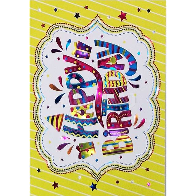 Bigliettino flash card happy birthday - Principale