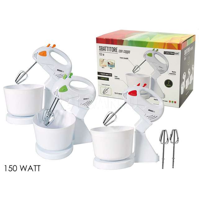 Sbattitore elettrico con coppa 120 w - Principale