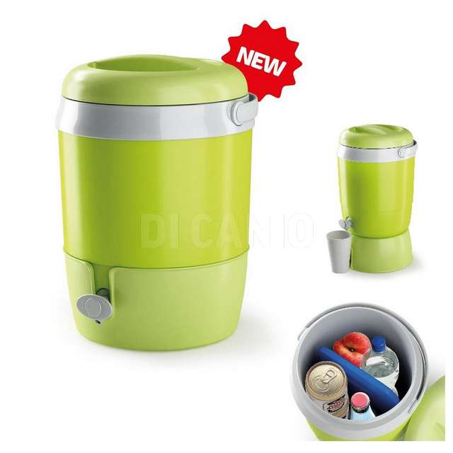 Bottiglia frigo termica 6 lt verde - Principale