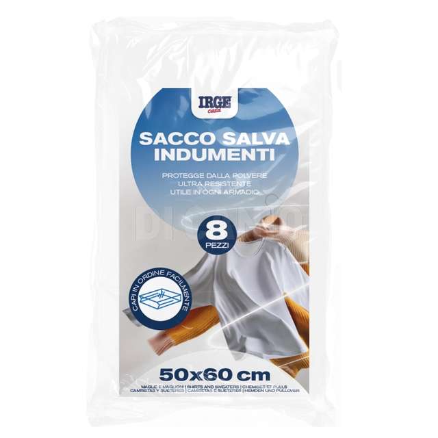 Sacco maglioni 50x60 8 pz. - Principale