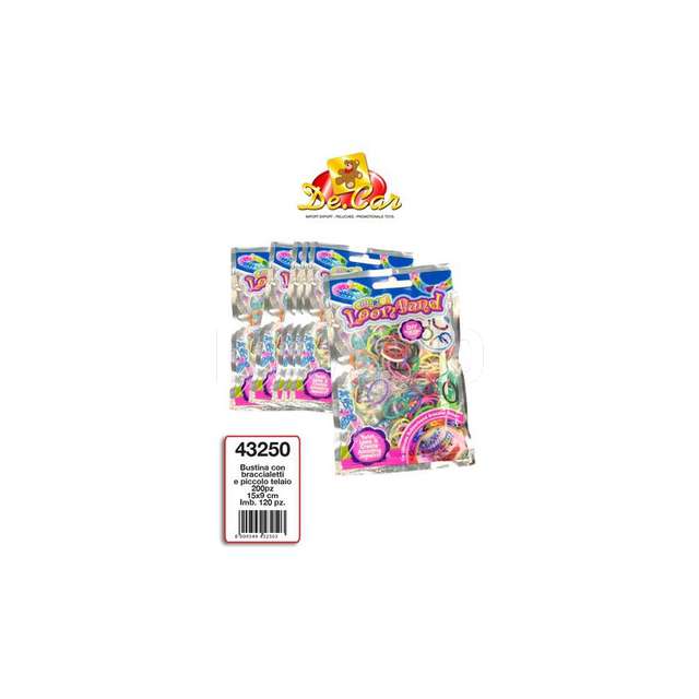 Braccialetti elastici 200pz+talaio decar - Principale