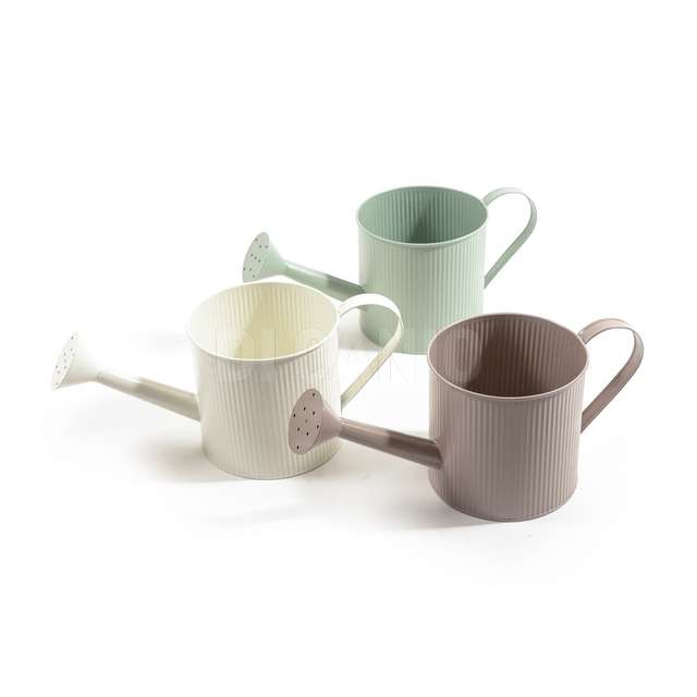 Vaso annaffiatotio in metallo 32x14x15 colori assortiti - Principale