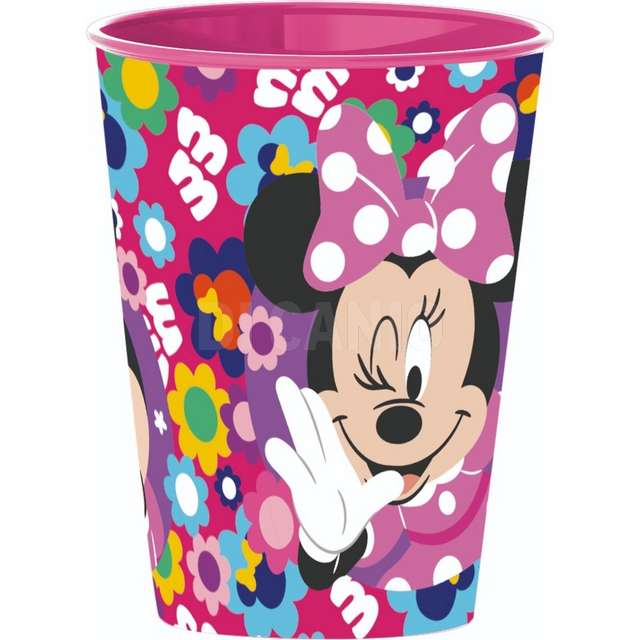Bicchiere minnie plastica - Principale