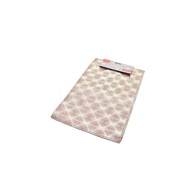 Tovaglietta 30x45cm rosa e champagne - Principale