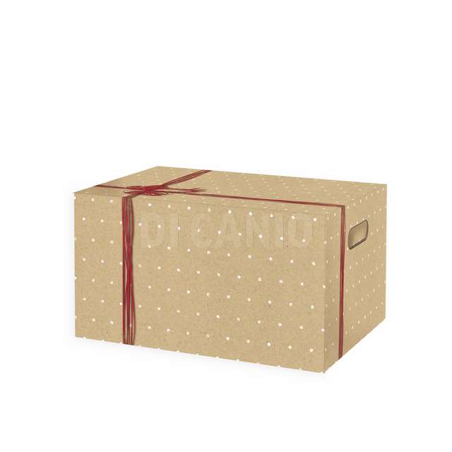 Scatola cartone regalo cm.38.5x30x22 feeling nature - Principale