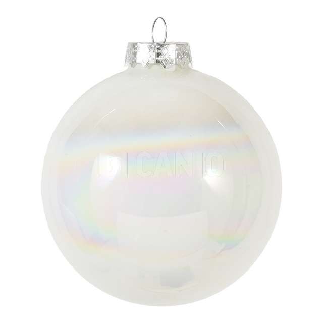 Sfera vetro mm.150 col. perlato - Principale