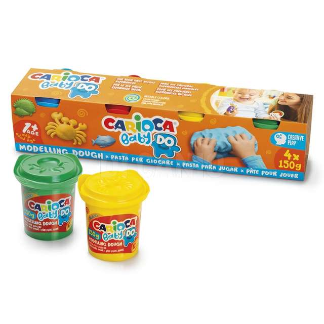 Baby dough 4x150gr carioca - Principale