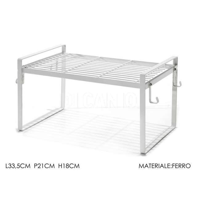 Mensola + portatazze cm.33.5x21x18 - Principale