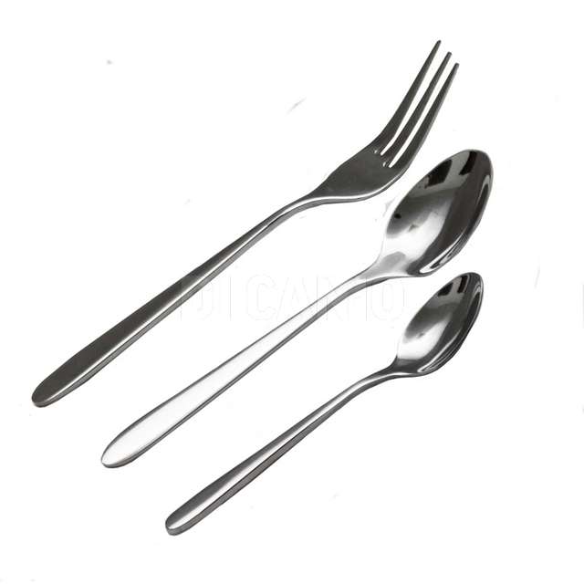 Dozz. cucchiaino moka inox giada - Principale