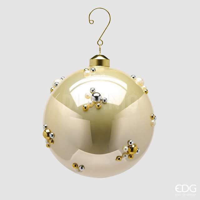 Addobbo palla bolle d.12 oro - Principale
