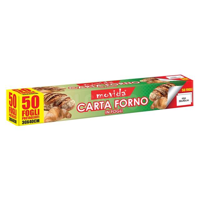 Rotolo carta forno 50 fogli 30x40 - Principale