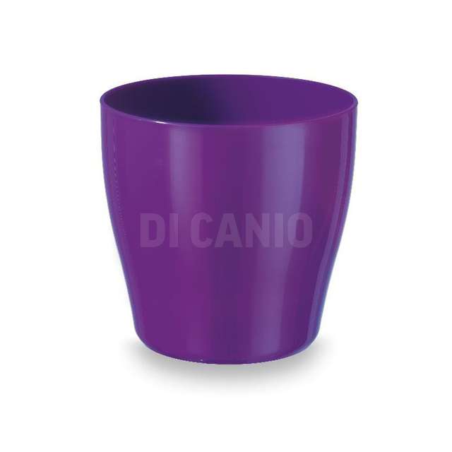 Vaso living cm.30 rulli indoor viola veca.-d0030r-105- - Principale