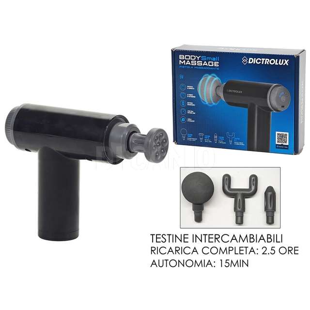 Body small massage 7.4 v ricaricabile con accessori - Principale