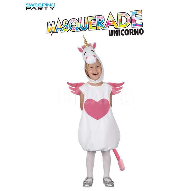 Costume unicorno 3-6 anni - Principale