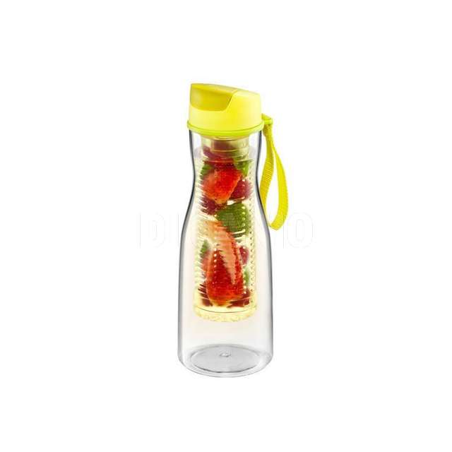 Bottiglia per bevande con infusore giallo lt.0.7 purity tescoma - Principale